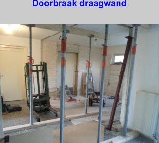 Doorbraak draagwand